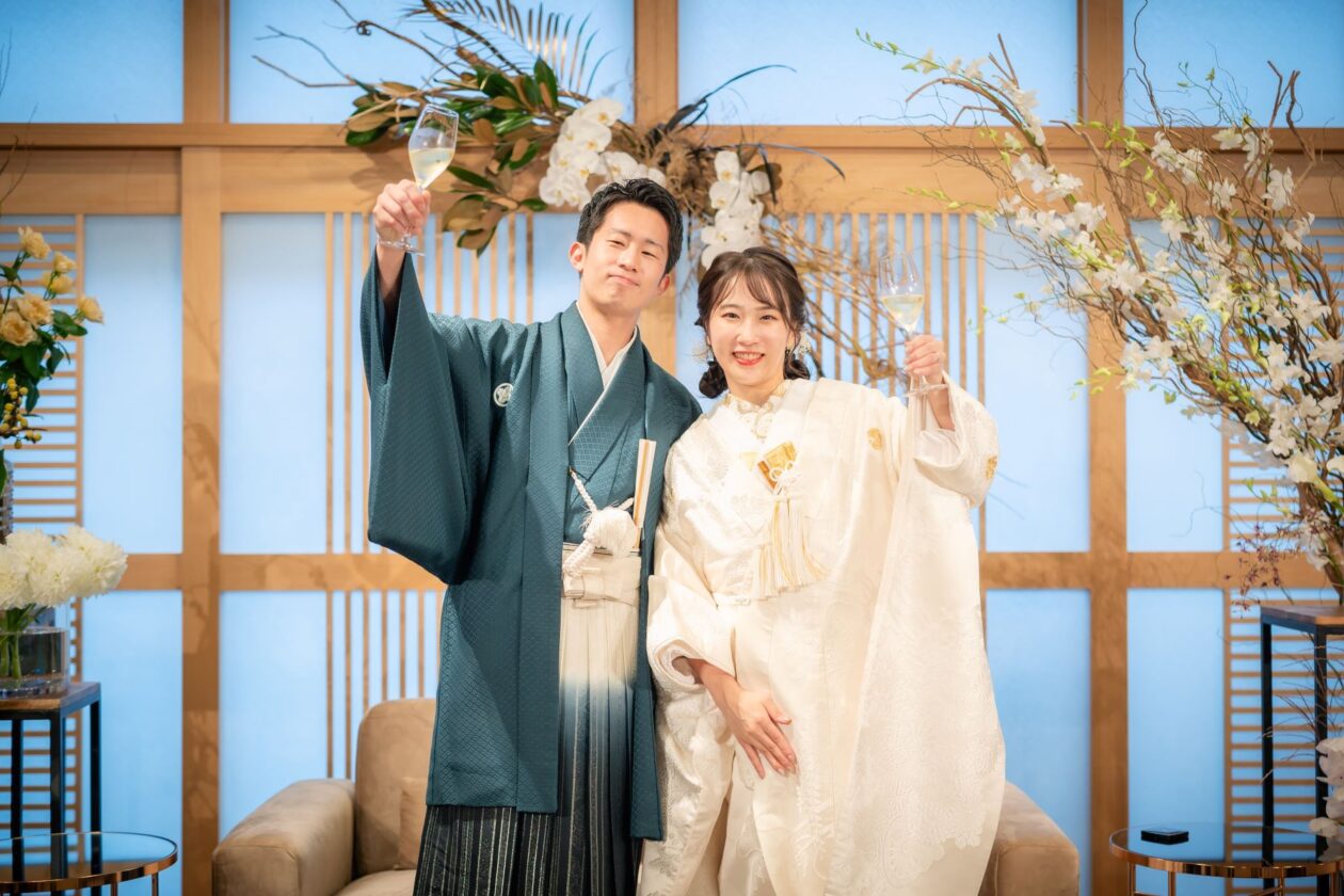 【Wedding report】ゲストも一緒に参加が叶う神前式＆感動・笑顔溢れるパーティ